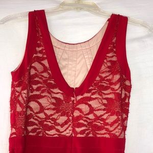 Beautiful Red Morgan and Co dress
